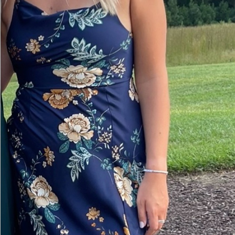 Midi floral dress